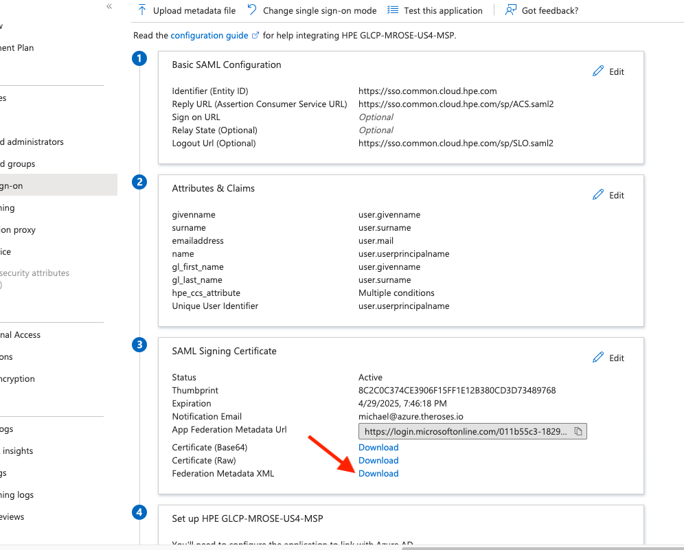 azure-saml-federation-metadata-download